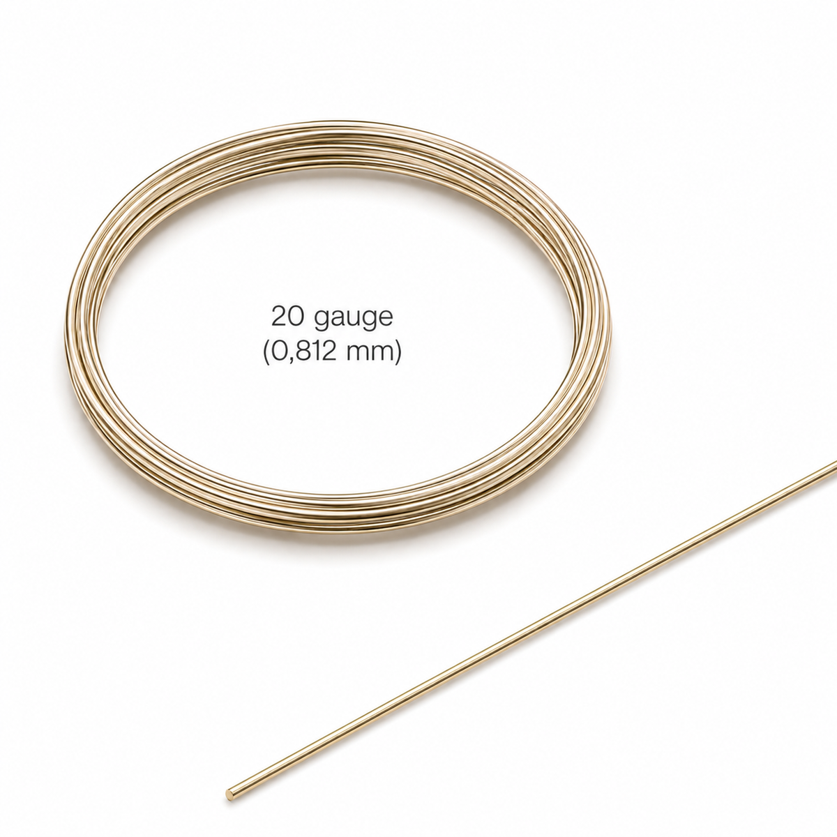 20 gauge 14/20 gold-filled ronde draad