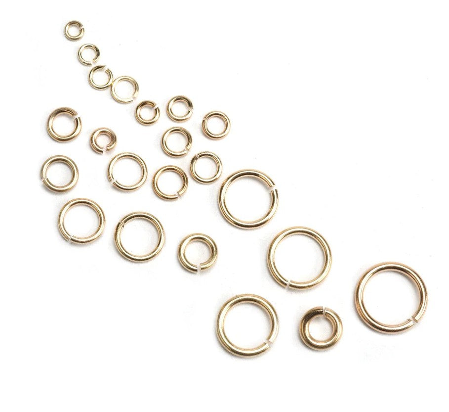 14/20 gold-filled open oogjes (montageringetjes)