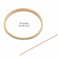 14/20 gold-filled ronde draad - dead soft