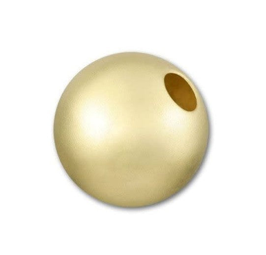 14/20 gold-filled ronde kralen satin