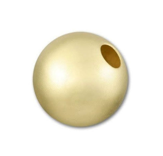 14/20 gold-filled ronde kralen satin