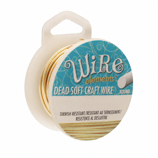 Wire Elements oefendraad (craft wire) – zilver- en goudkleurig